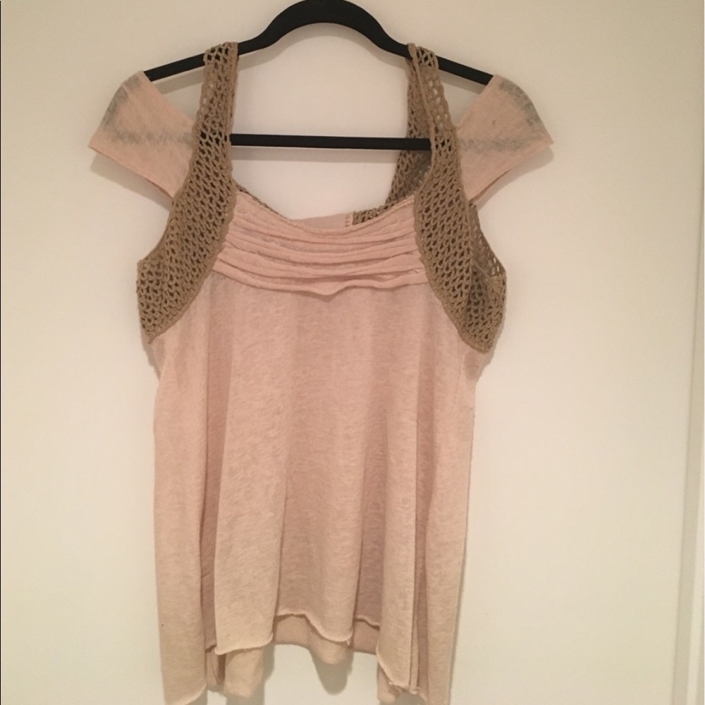 Knit off the shoulders top
